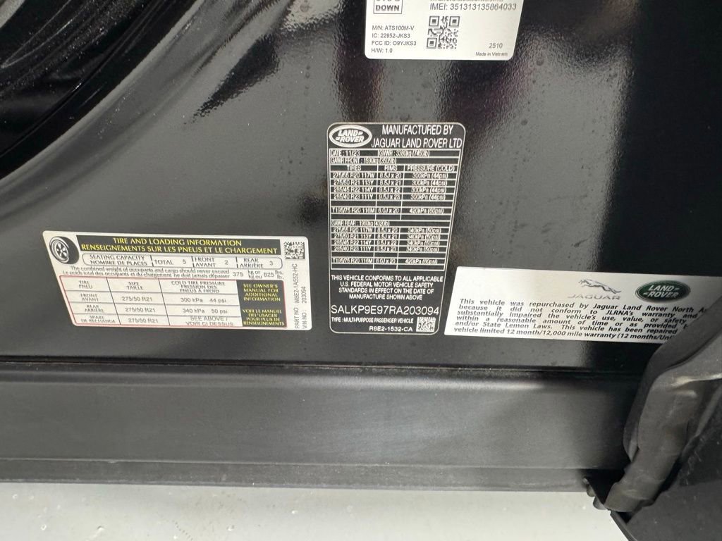 Used 2024 Land Rover Range Rover SE image 30