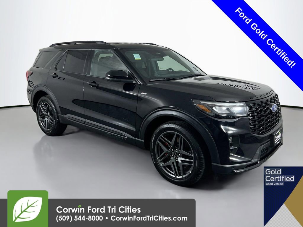Certified 2025 Ford Explorer ST-Line w/ ST-Line Street Pack 360° Tour