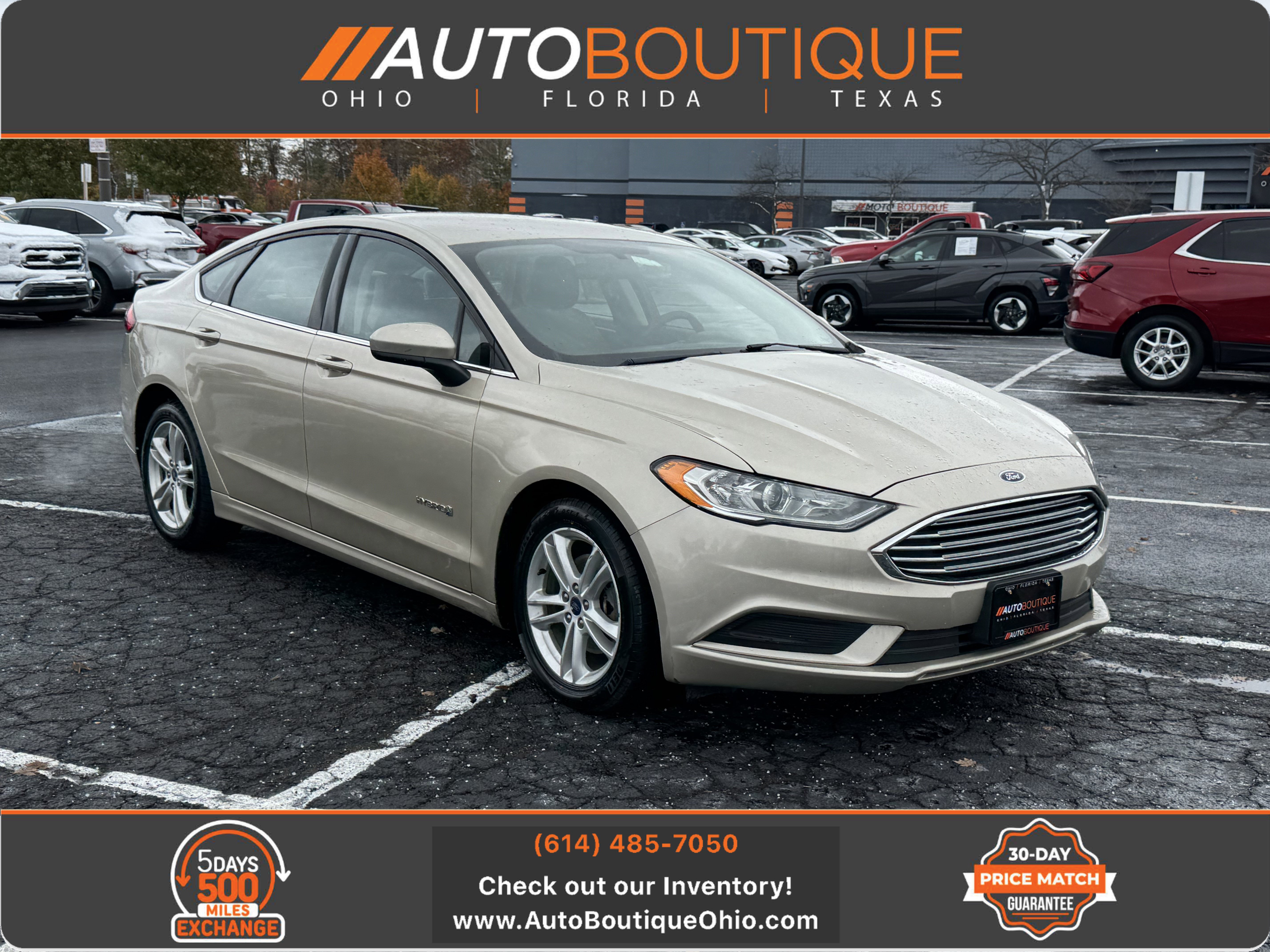 Used 2018 Ford Fusion S image 1