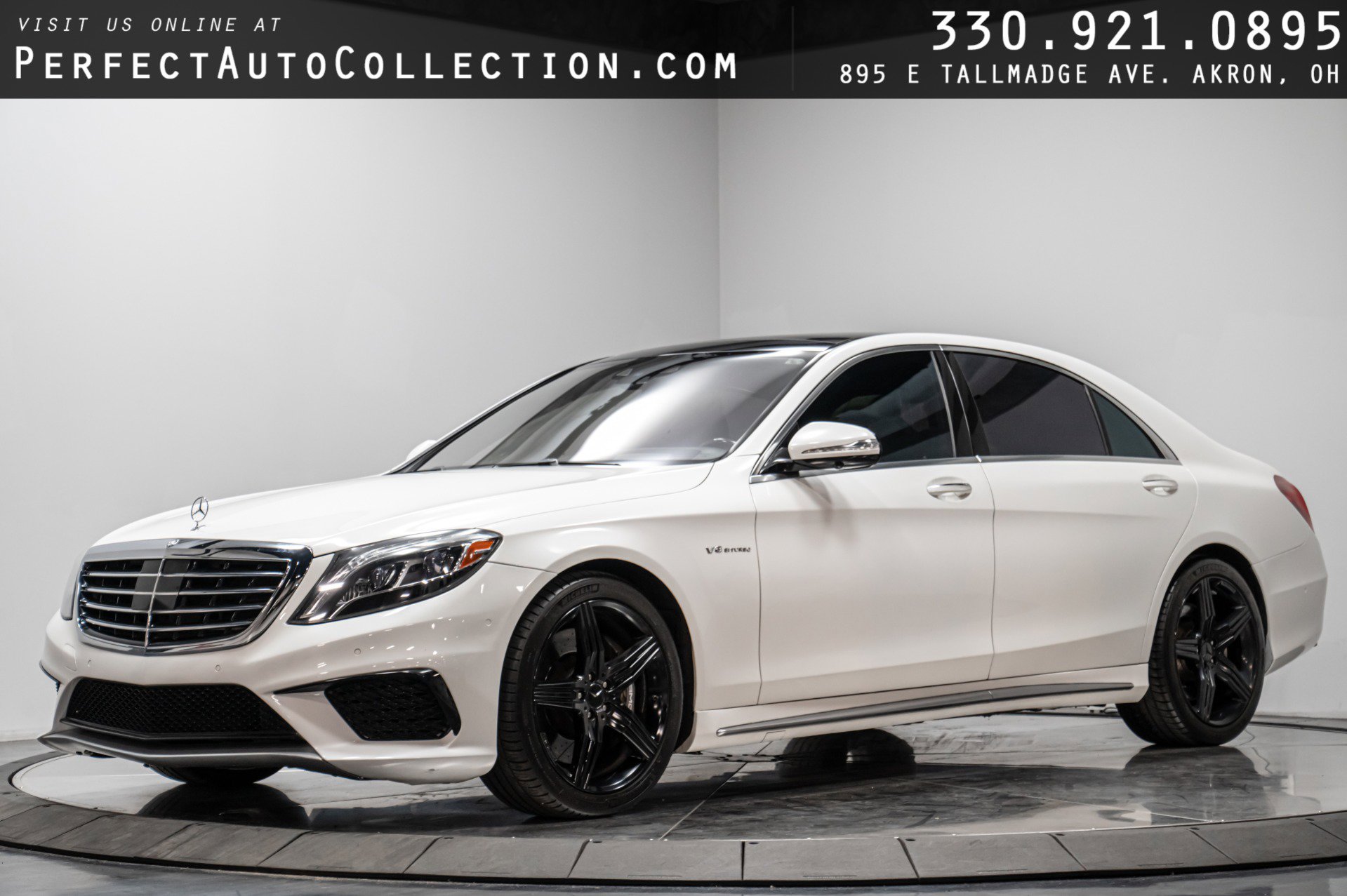 Used 2015 Mercedes-Benz S 63 AMG 4MATIC Sedan w/ Driver Assistance Package