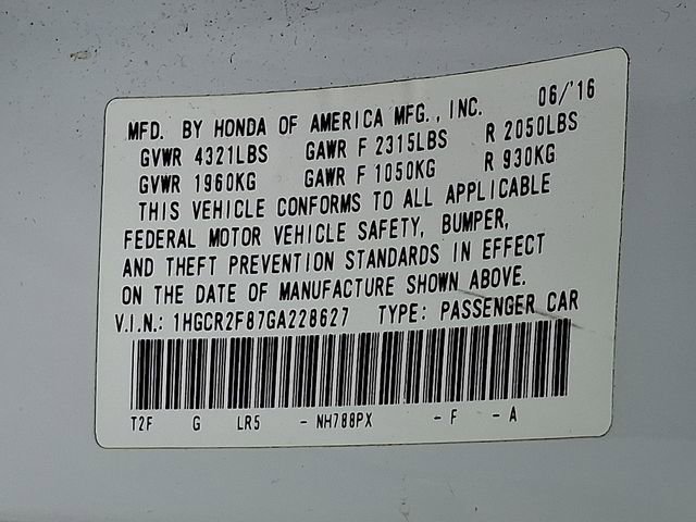 Used 2016 Honda Accord EX-L image 24