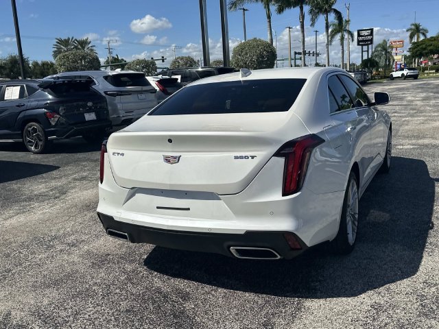 Used 2025 Cadillac CT4 Premium Luxury RWD image 4