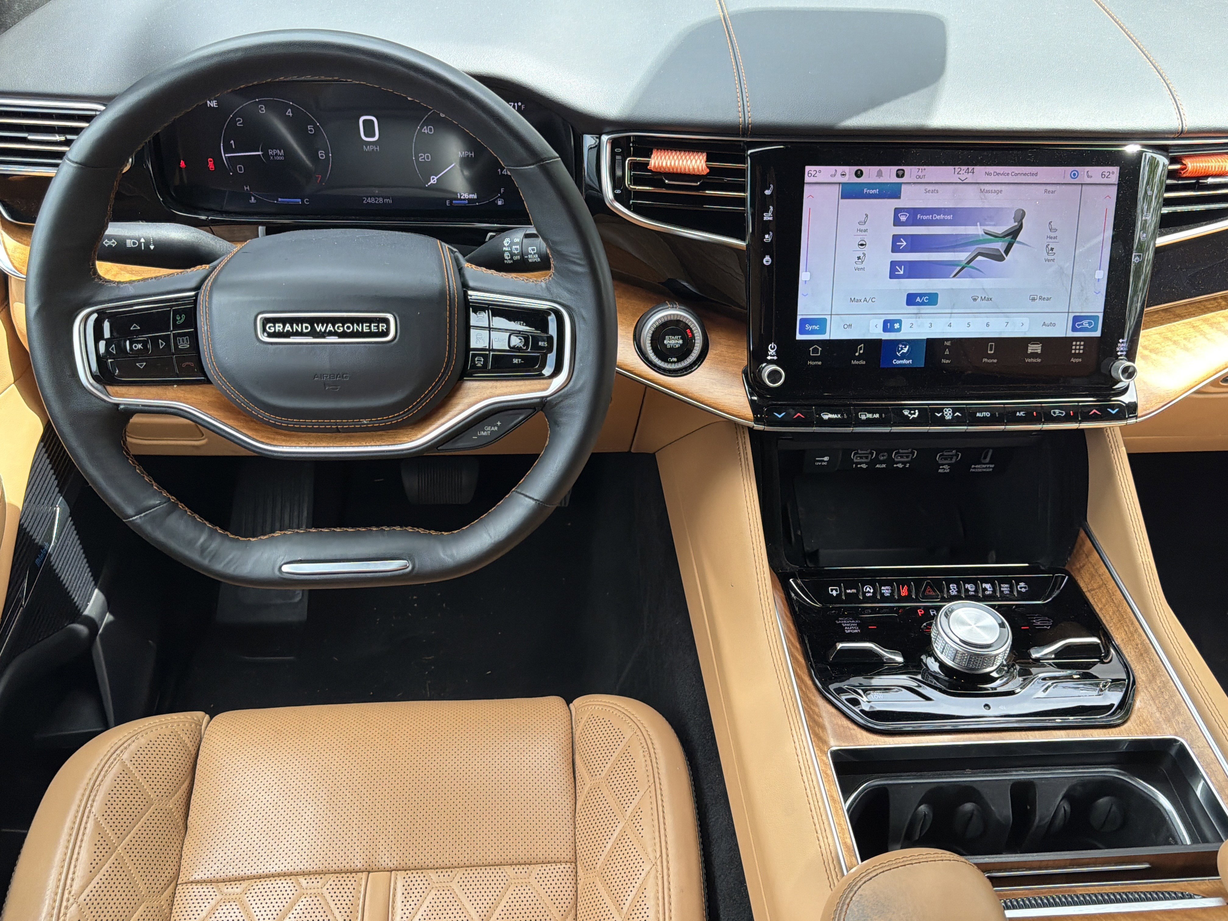 Used 2025 Jeep Grand Wagoneer Series III w/ Rear Seat Video Group 1 image 31