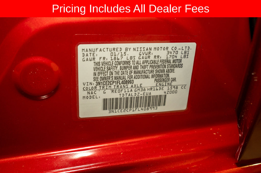 Used 2015 Nissan Versa Note SV FWD image 19