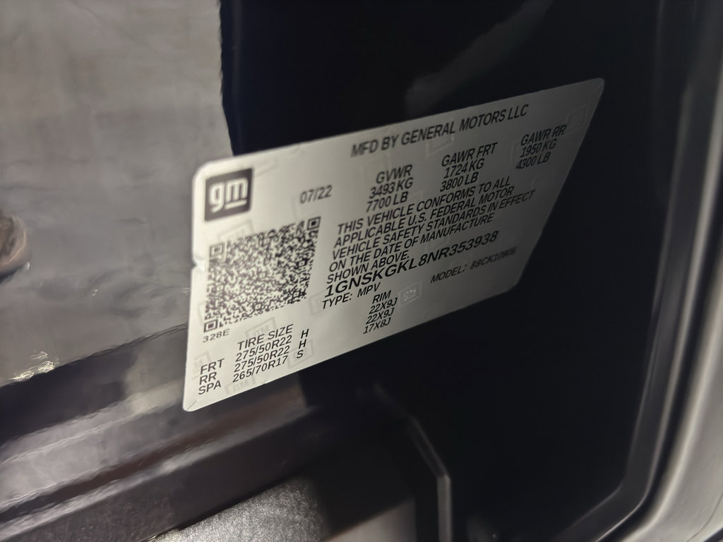 Used 2022 Chevrolet Suburban High Country AWD/4WD image 40