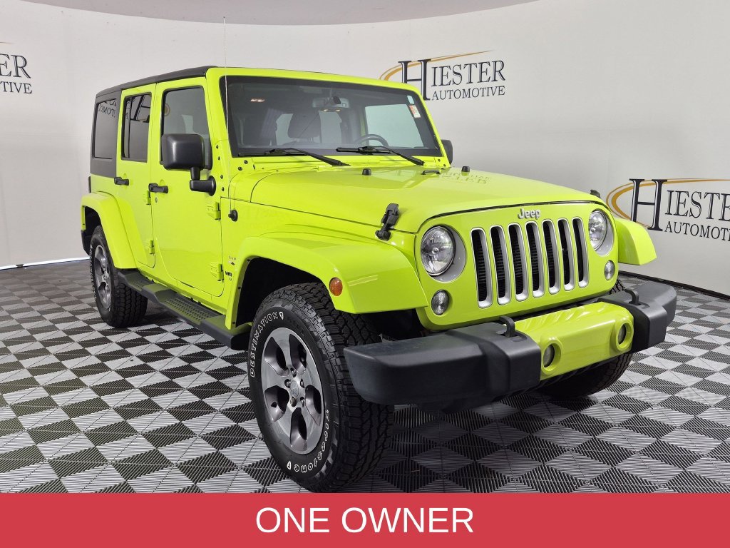 Used 2016 Jeep Wrangler Unlimited Sahara w/ Connectivity Group AWD/4WD image 2