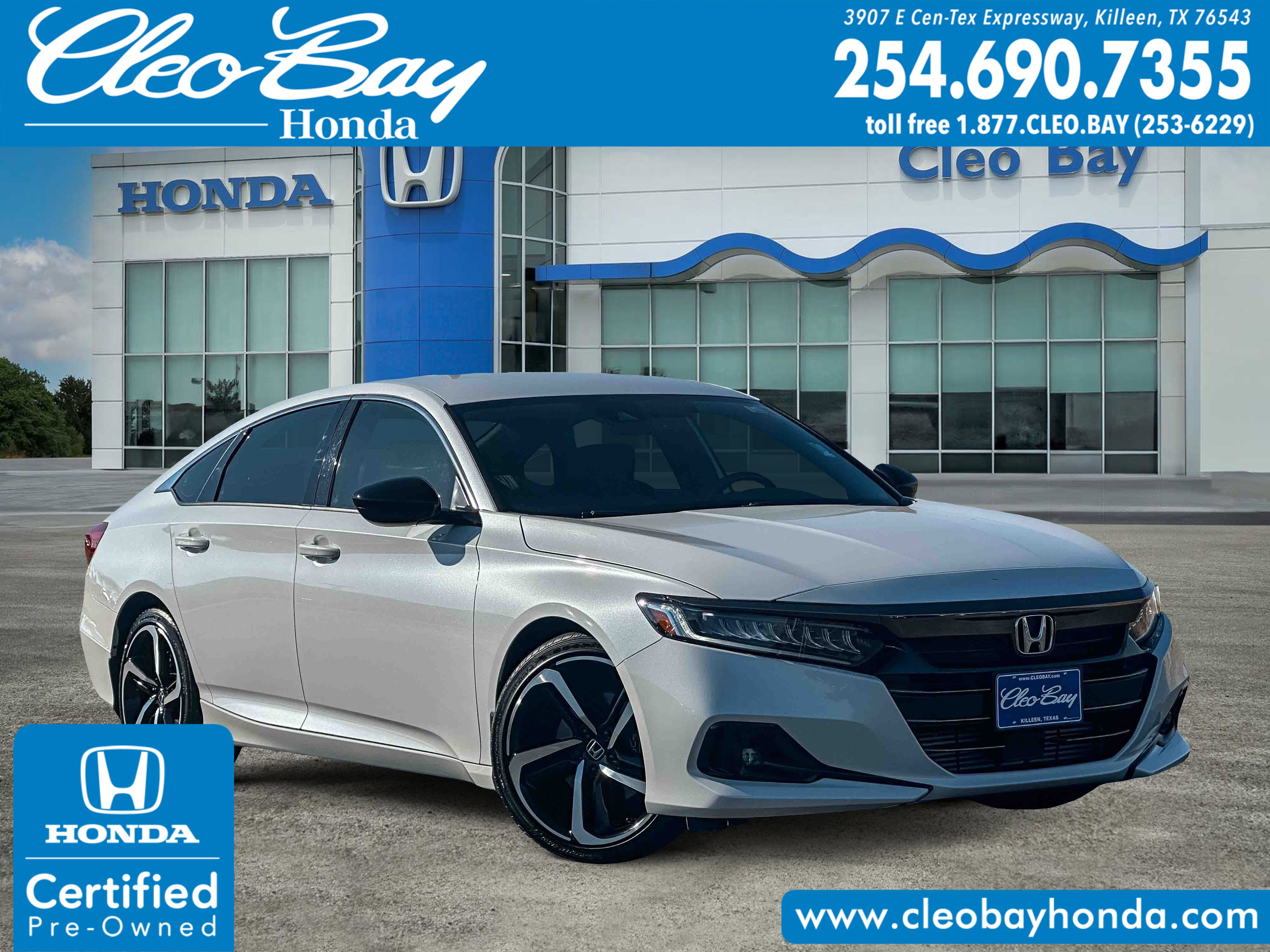 Certified 2022 Honda Accord Sport