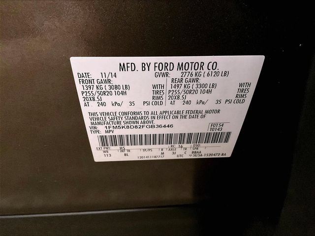 Used 2015 Ford Explorer XLT w/ Equipment Group 202B AWD/4WD image 35