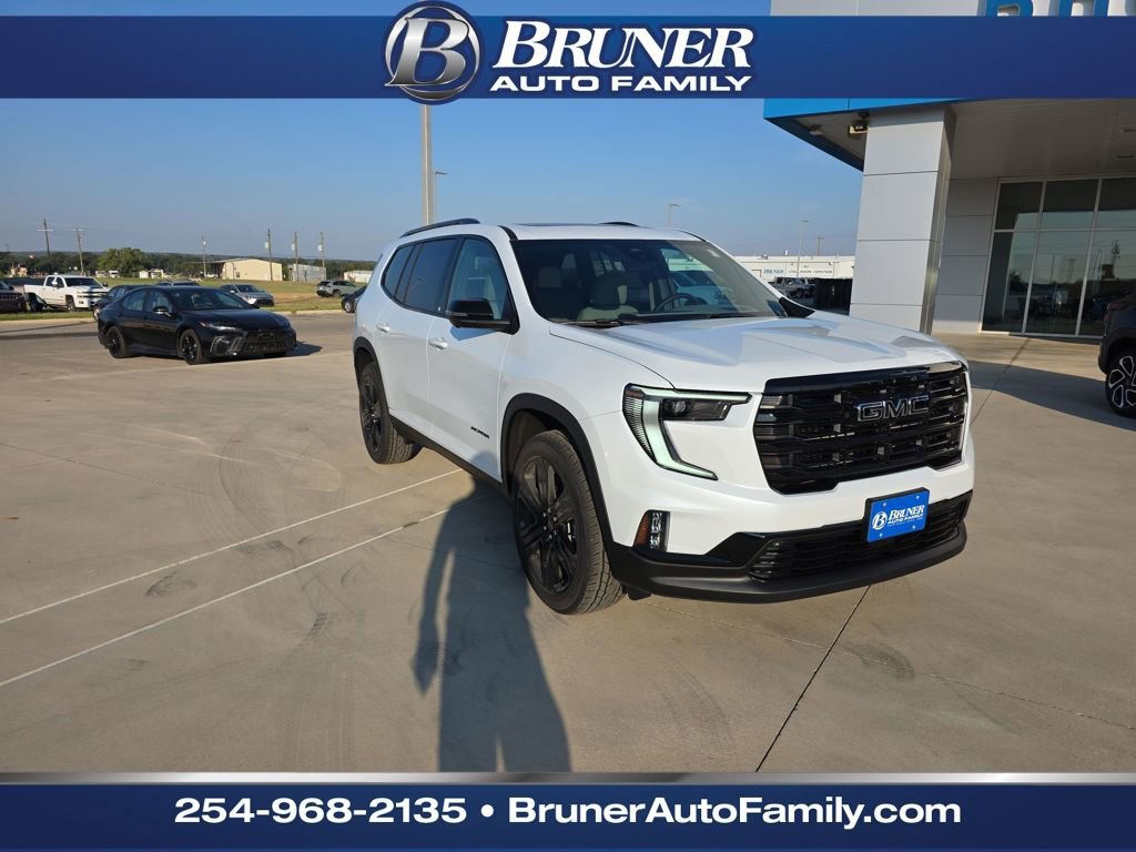 New 2026 GMC Acadia Elevation w/ Black Edition