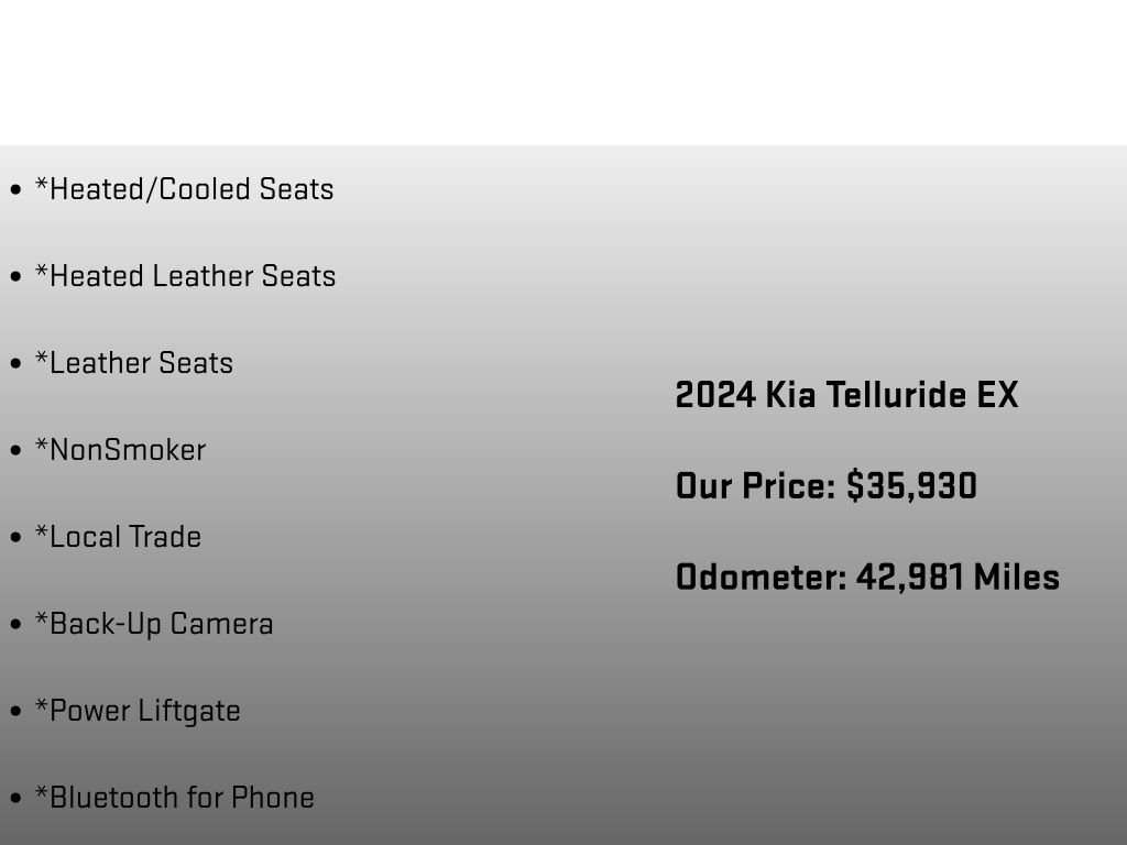 Used 2024 Kia Telluride EX AWD/4WD image 6