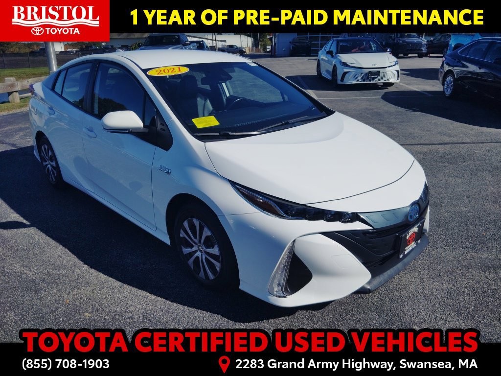 Certified 2021 Toyota Prius Prime XLE FWD image 1