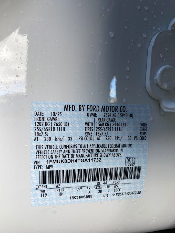 New 2026 Ford Explorer Active image 25