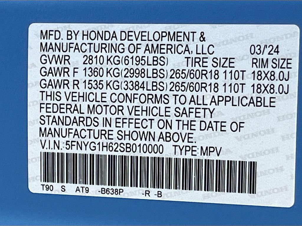 Used 2025 Honda Pilot TrailSport image 33