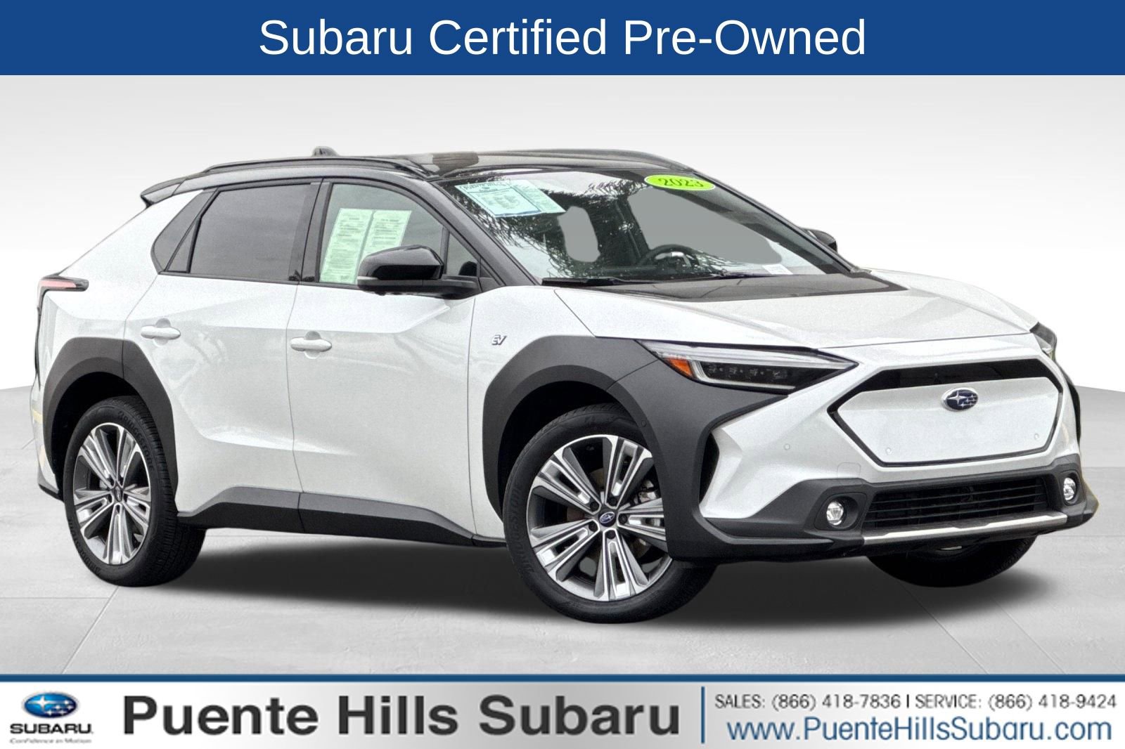 Certified 2023 Subaru Solterra AWD image 1