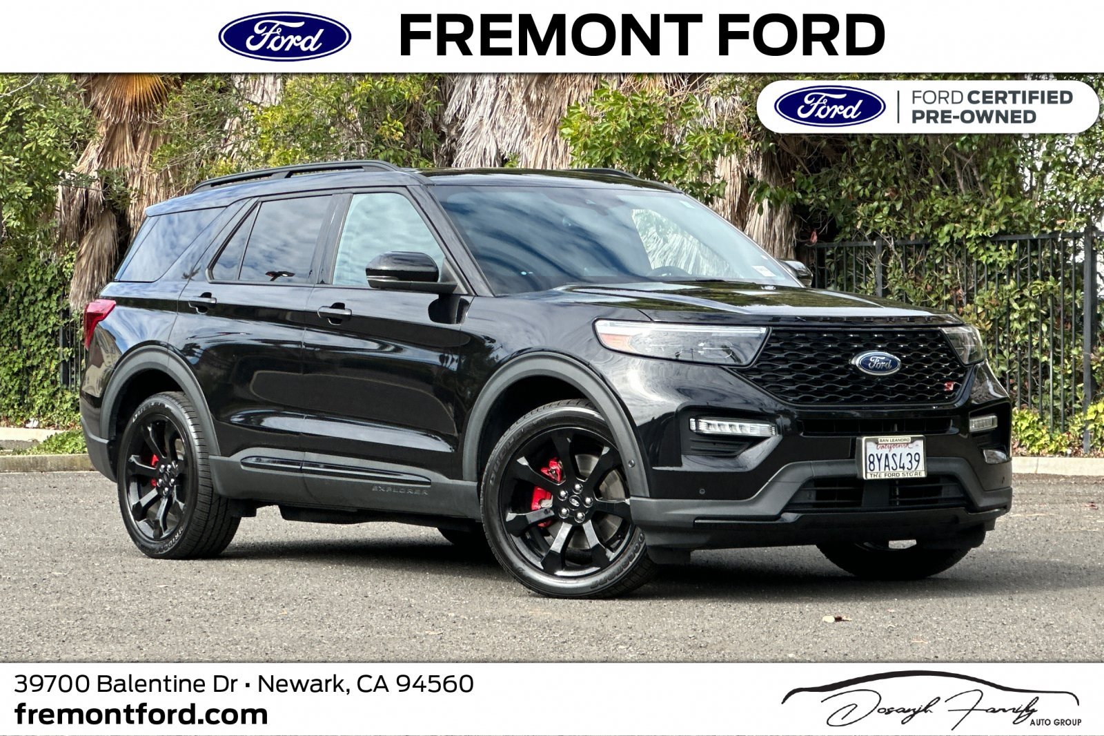 Certified 2021 Ford Explorer ST w/ Equipment Group 401A