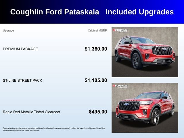 Used 2025 Ford Explorer ST-Line w/ Premium Package AWD/4WD video 3