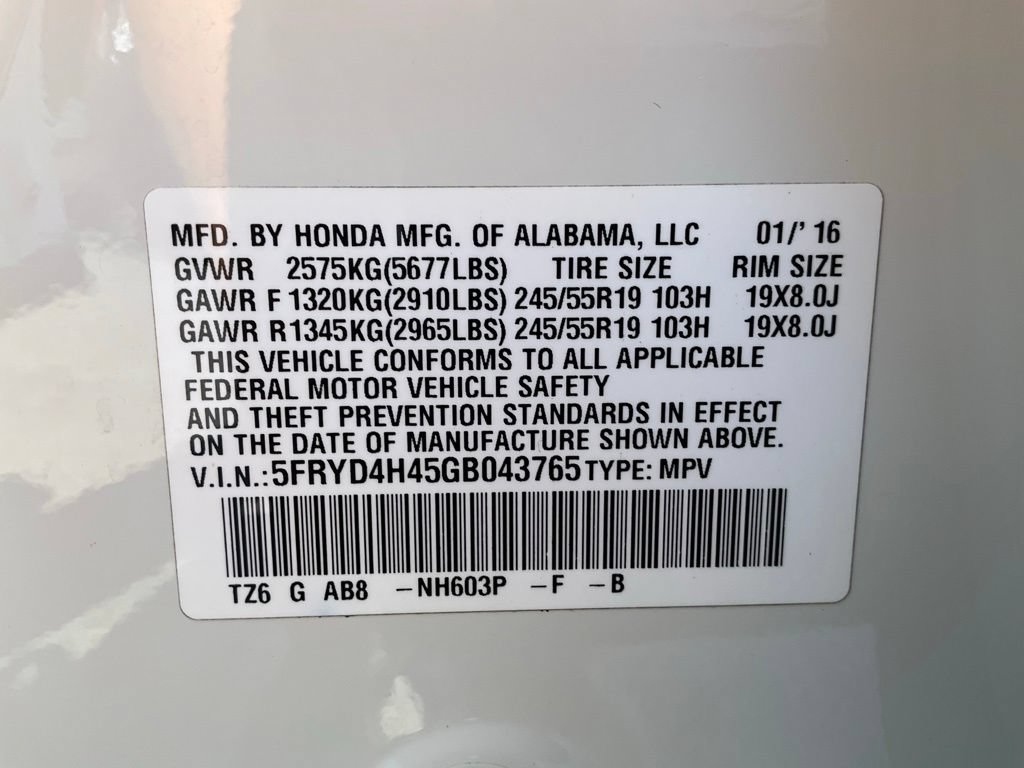Used 2016 Acura MDX SH-AWD w/ Technology Package image 23
