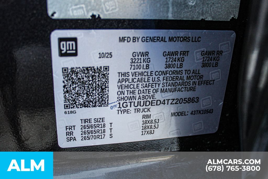 Used 2026 GMC Sierra 1500 SLT AWD/4WD image 39