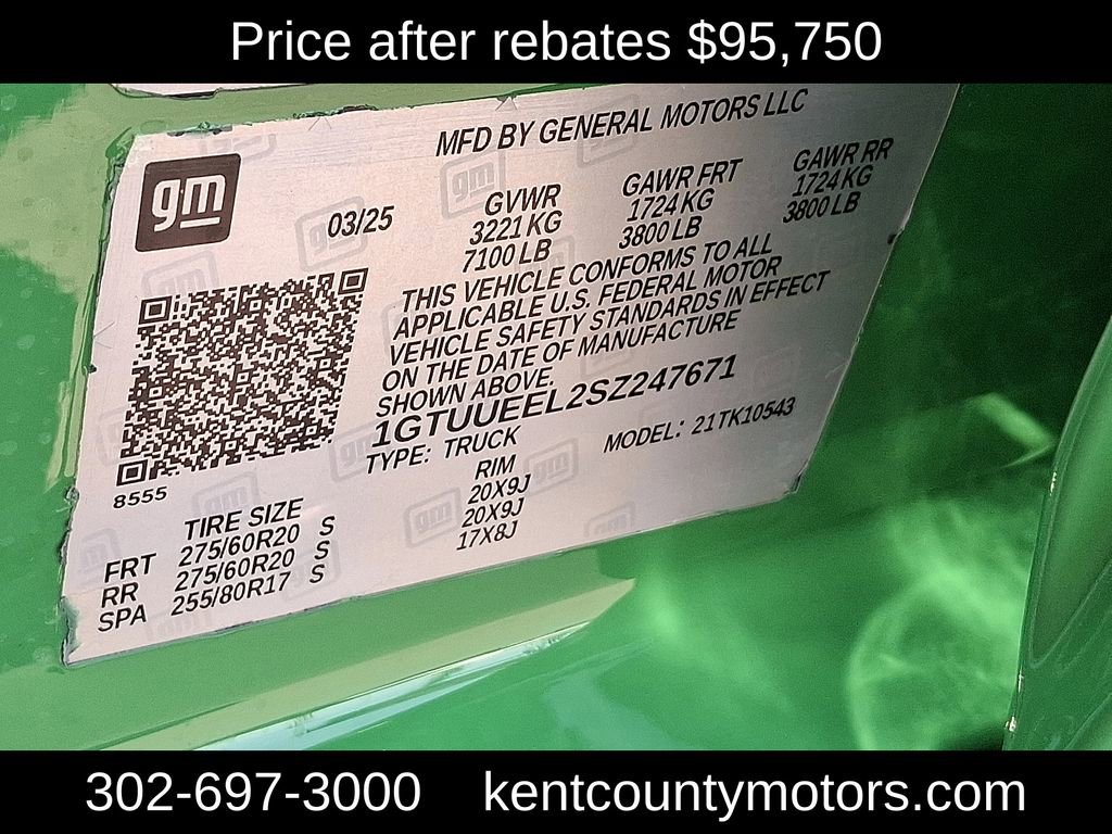 New 2025 GMC Sierra 1500 AT4 w/ Technology Package image 22