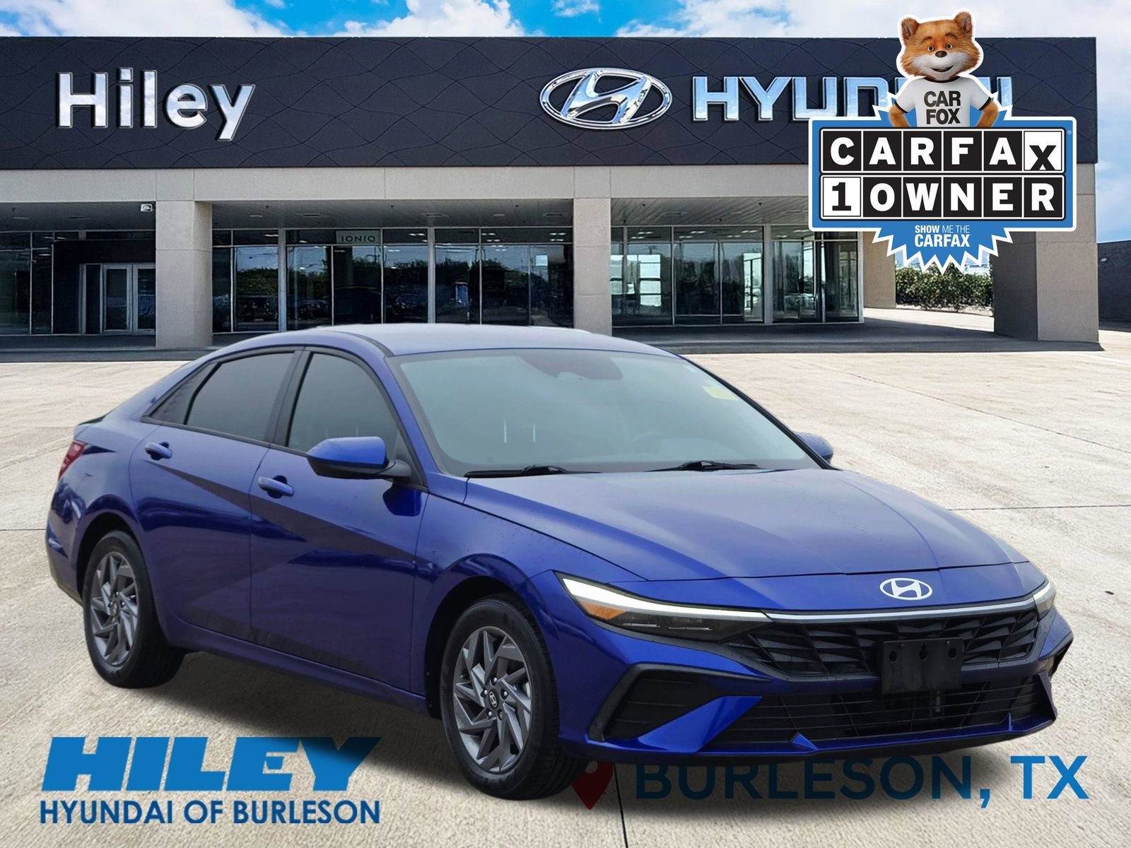 Certified 2024 Hyundai Elantra Blue FWD image 1