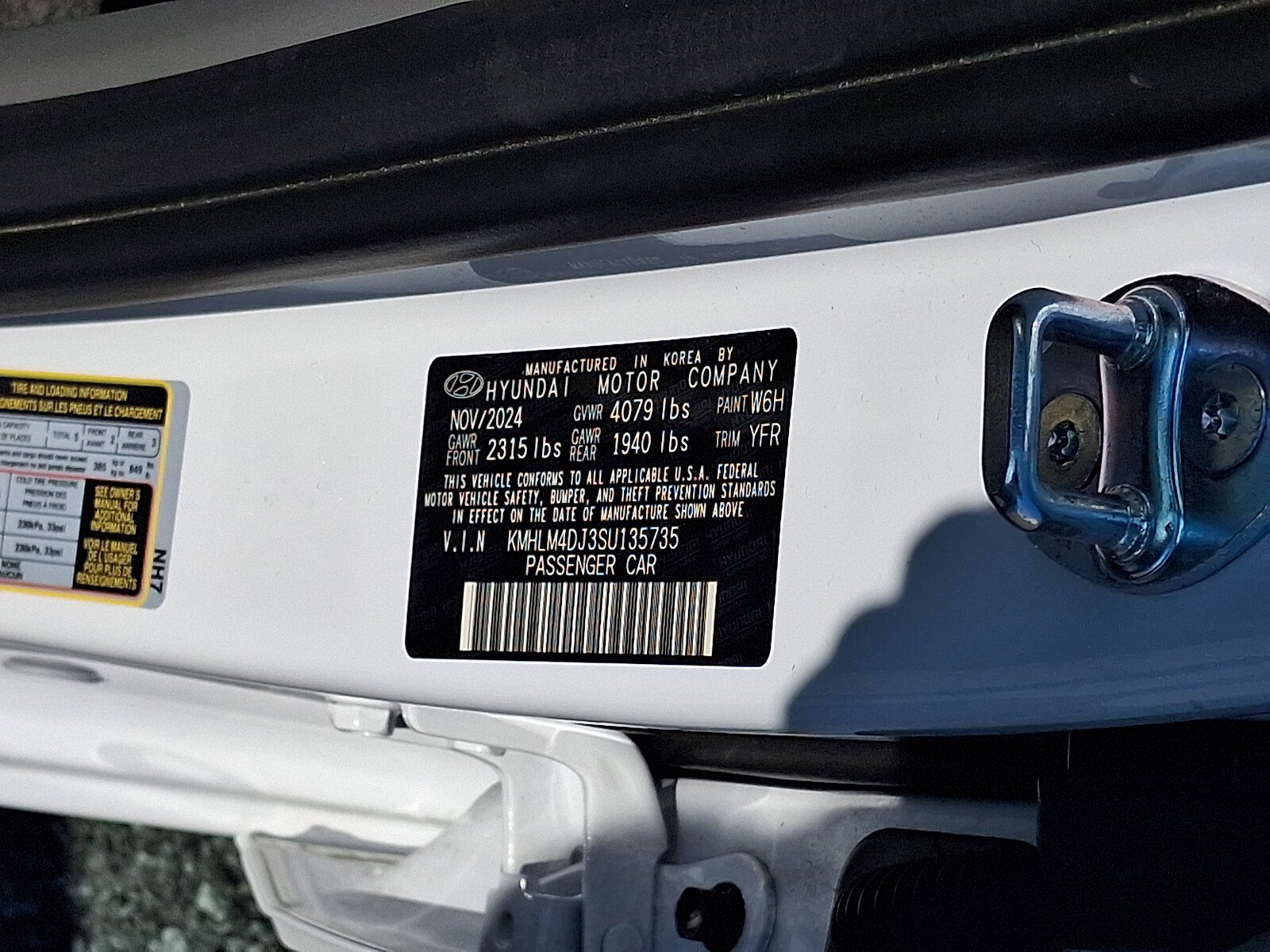 Certified 2025 Hyundai Elantra Hybrid w/ Cargo Package FWD image 26