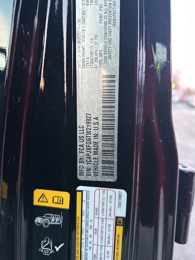 New 2026 Jeep Wrangler Unlimited Rubicon image 31