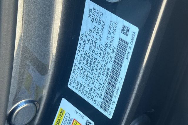 Certified 2025 Honda CR-V EX-L image 37