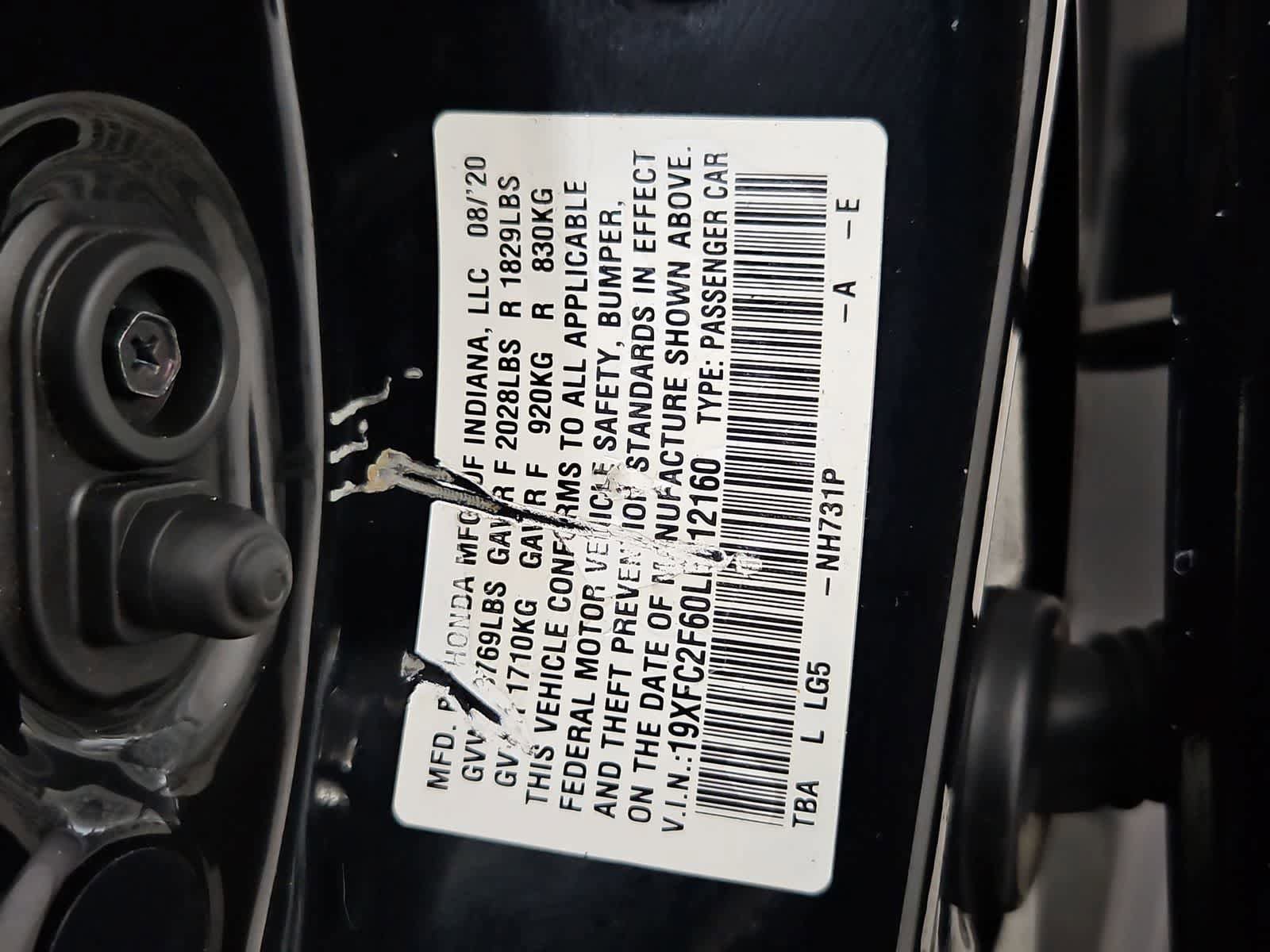Used 2020 Honda Civic LX image 35