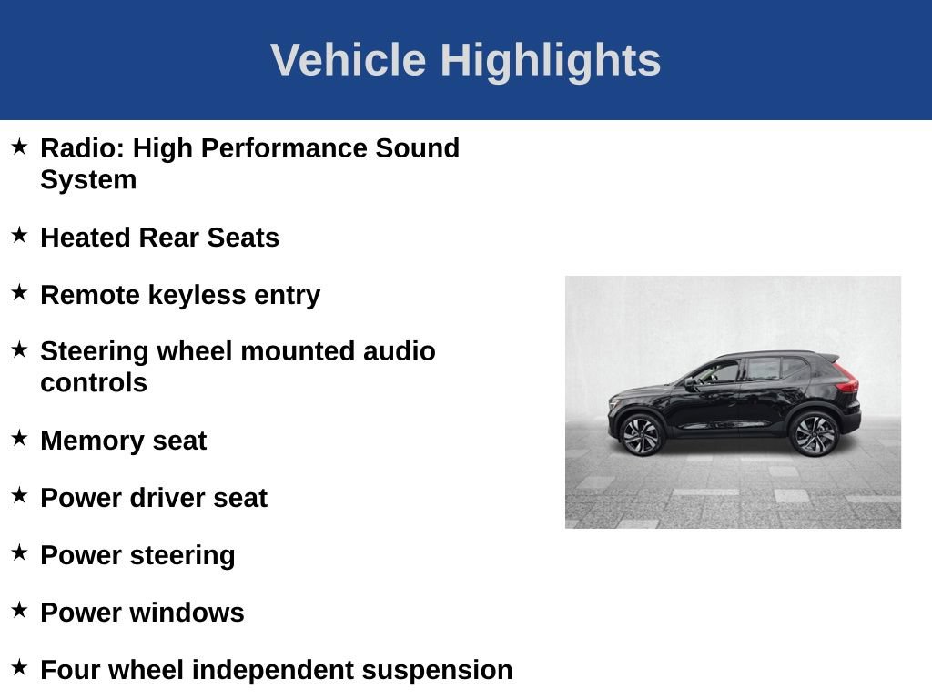 New 2026 Volvo XC40 B5 Plus w/ Climate Package AWD/4WD image 3