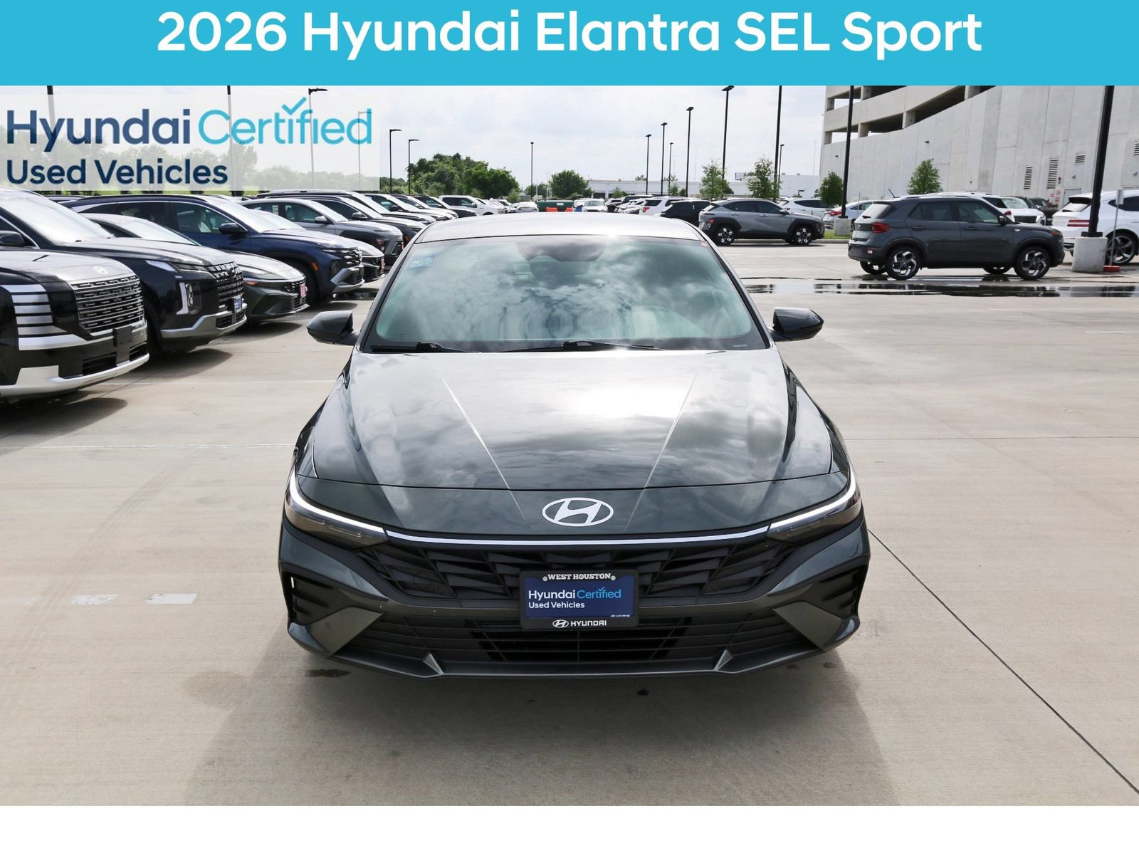 Certified 2026 Hyundai Elantra Sport w/ Cargo Package FWD image 3