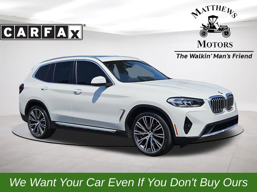 Used 2022 BMW X3 sDrive30i w/ Convenience Package RWD image 1