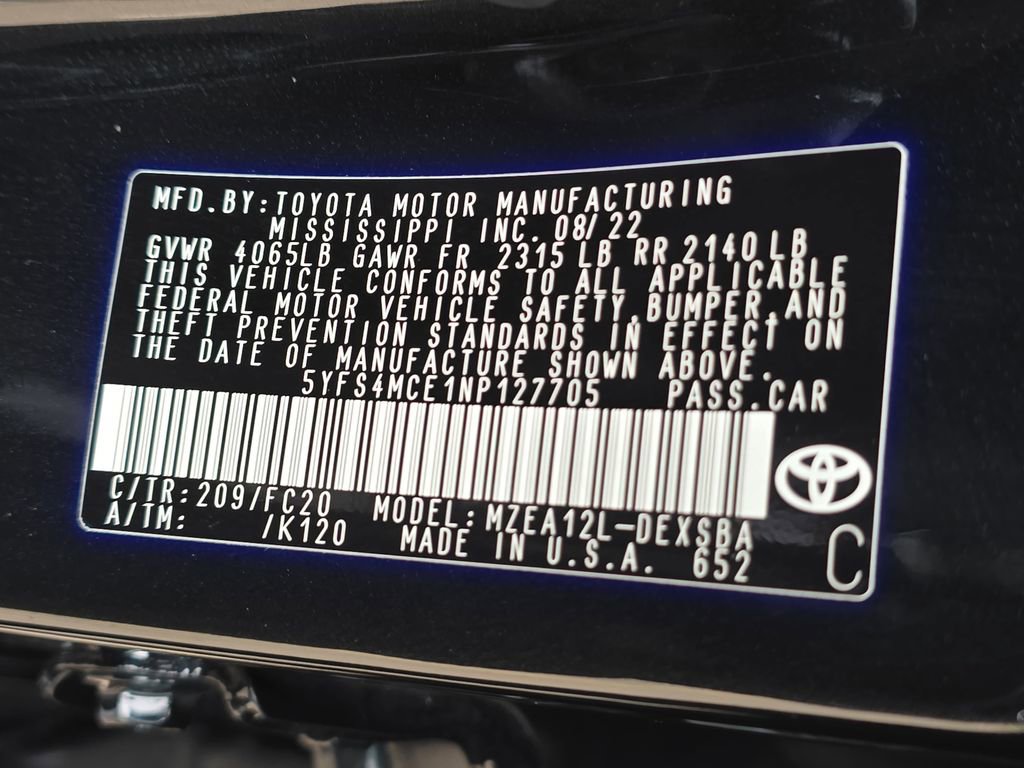 Used 2022 Toyota Corolla SE FWD image 32