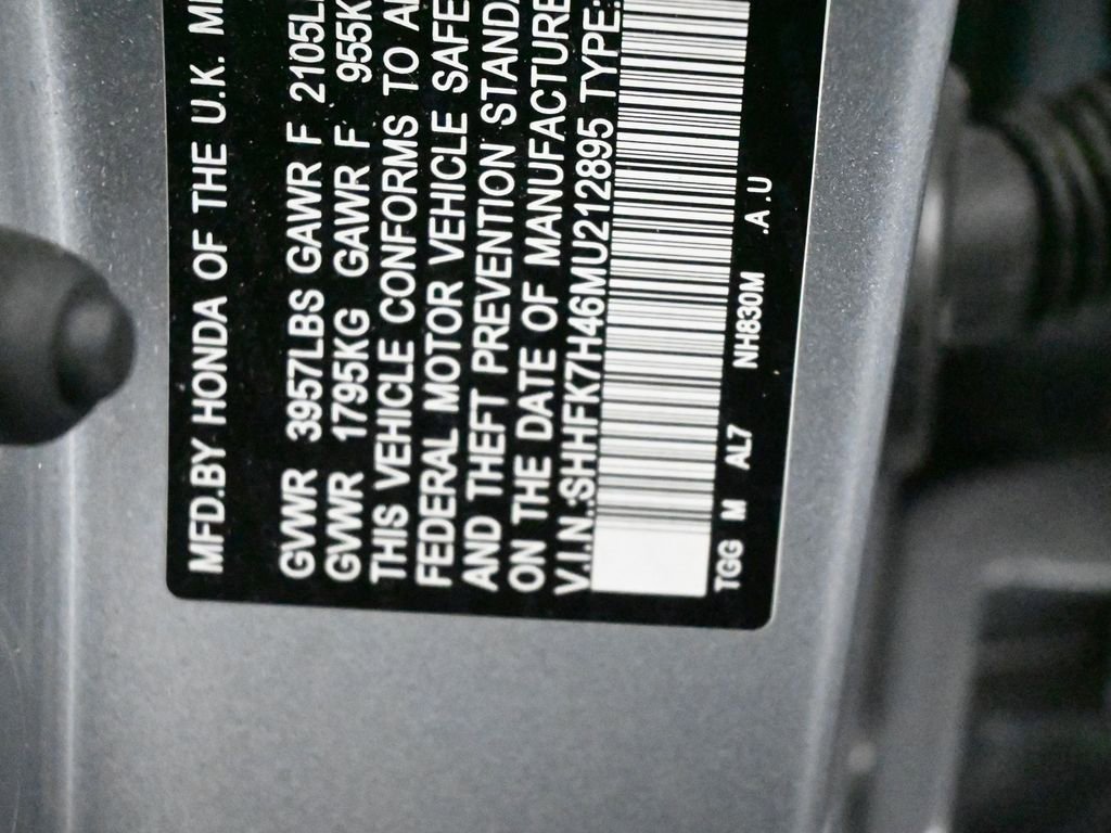 Used 2021 Honda Civic Sport image 16