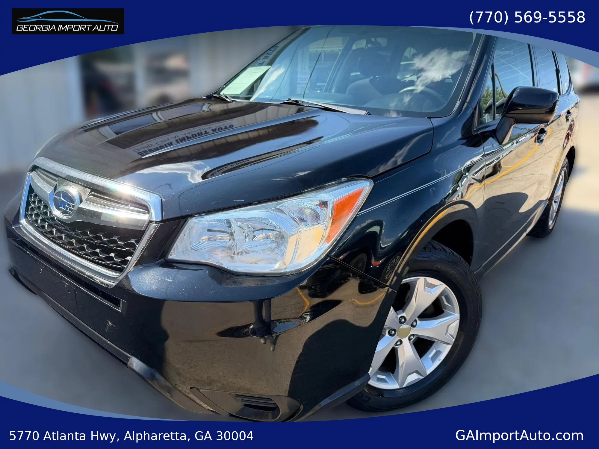 Used 2015 Subaru Forester 2.5i Premium w/ Popular Package #1 AWD/4WD image 1
