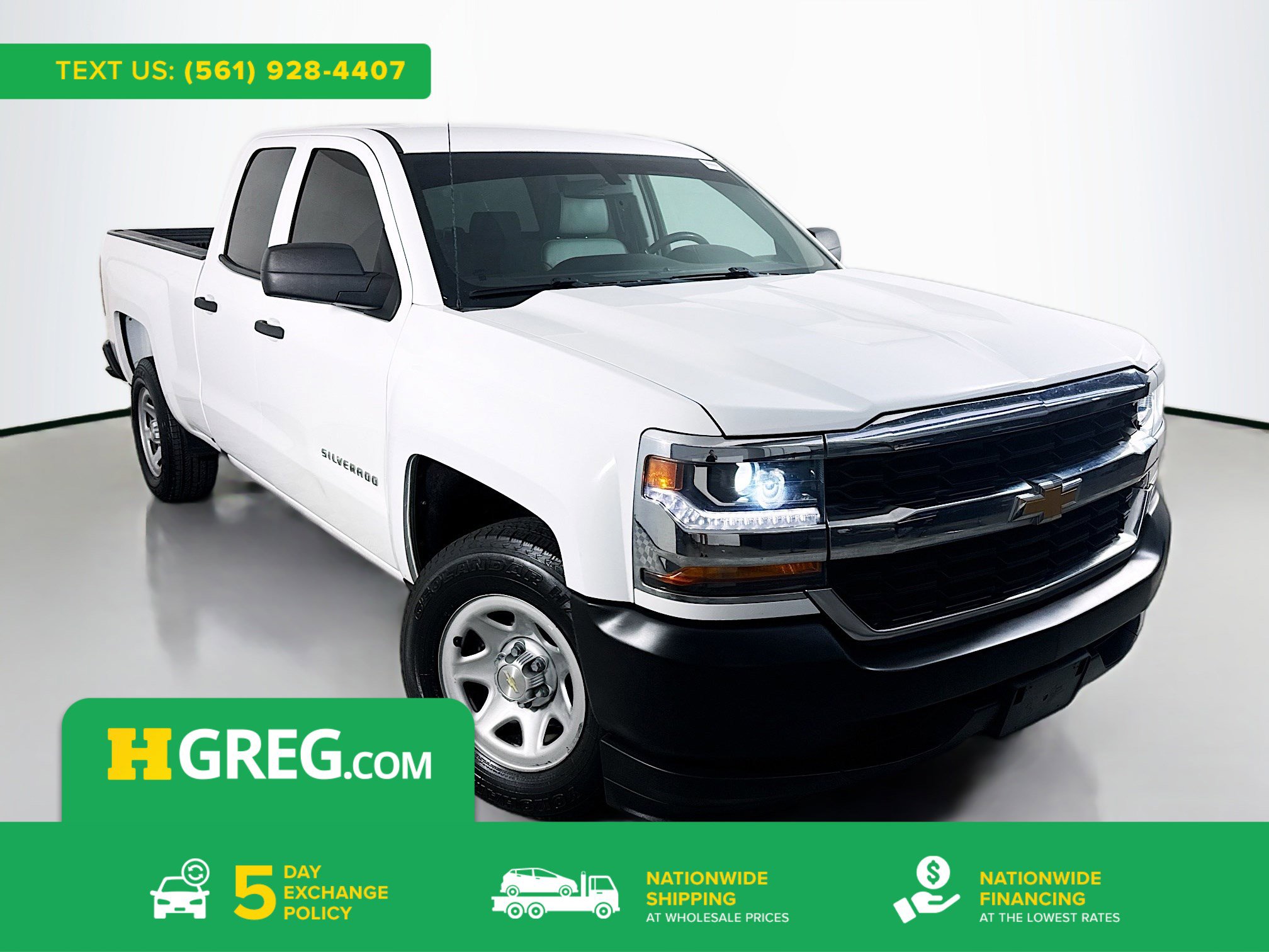 Used 2018 Chevrolet Silverado 1500 W/T w/ Trailering Package