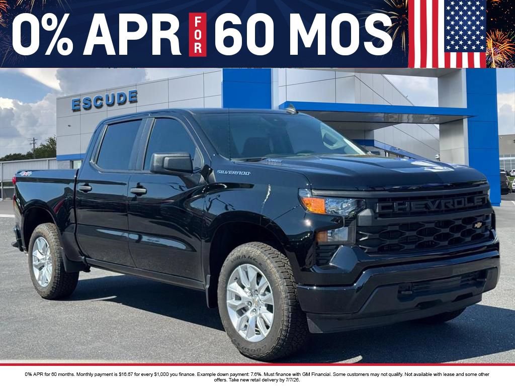 New 2025 Chevrolet Silverado 1500 Custom