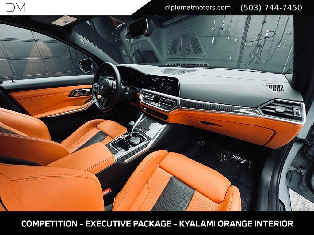 Used 2022 BMW M3 Competition w/ Executive Package AWD/4WD image 19