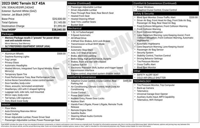 Used 2023 GMC Terrain SLT image 7