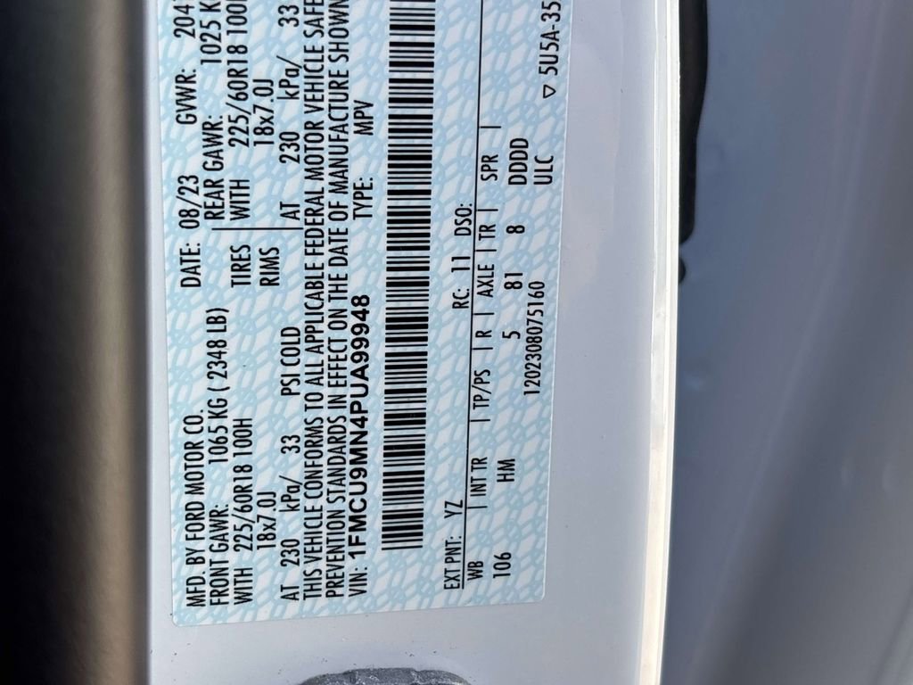 Used 2023 Ford Escape ST-Line w/ Tech Pack #1 AWD/4WD image 31