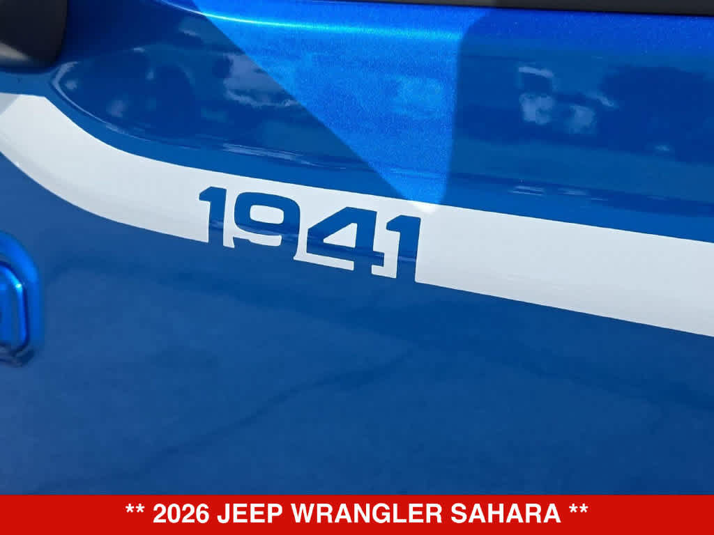 New 2026 Jeep Wrangler Unlimited Sahara w/ Whitecap Package AWD/4WD image 38