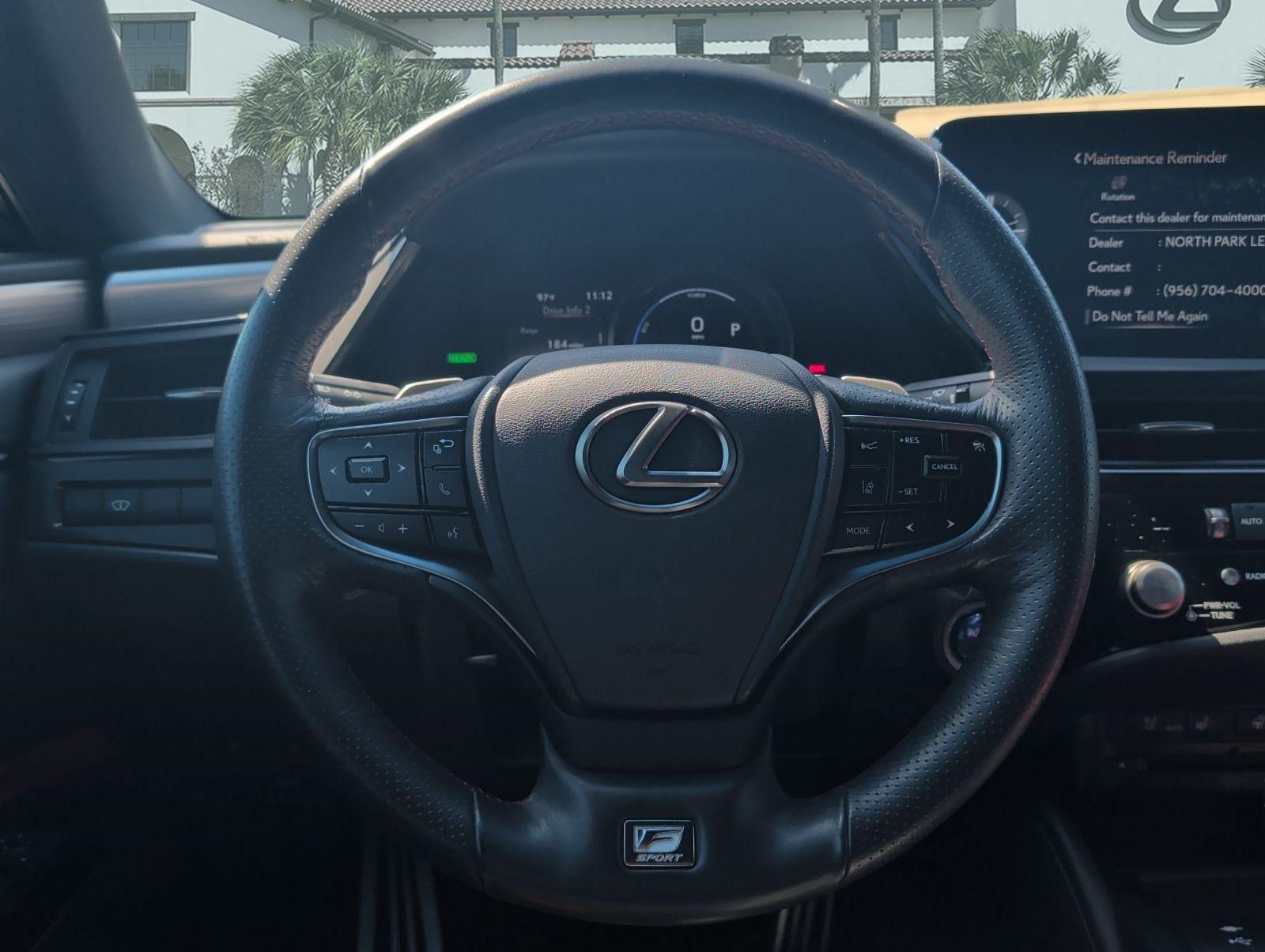 Certified 2022 Lexus ES 300h F Sport w/ Accessory Package 2 FWD image 13