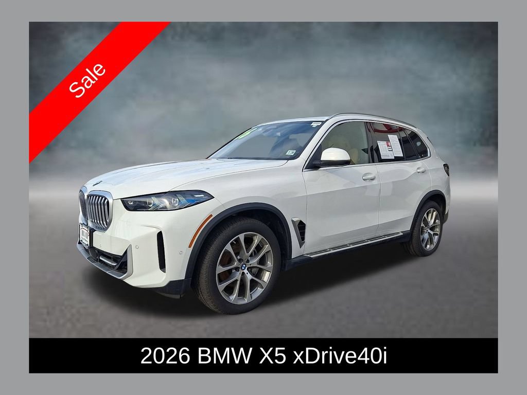 Used 2026 BMW X5 xDrive40i