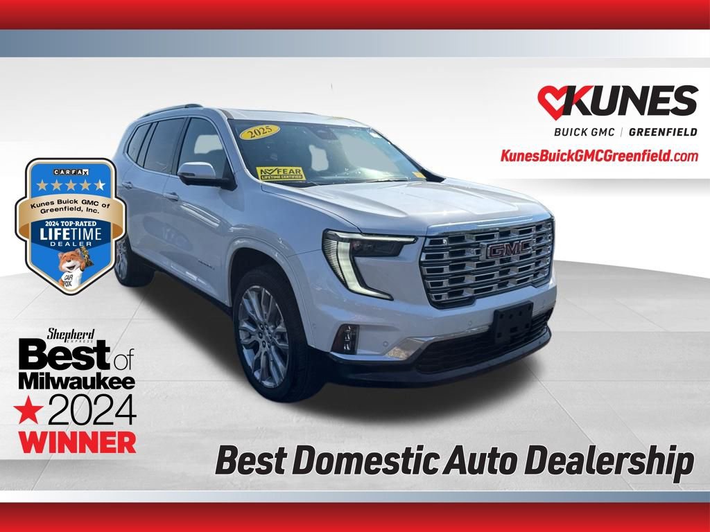 Used 2025 GMC Acadia Denali w/ Super Cruise Package