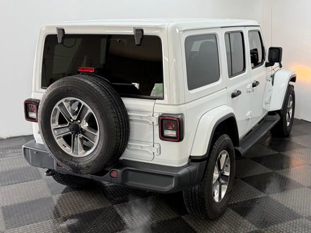 Used 2020 Jeep Wrangler Unlimited Sahara w/ Uconnect 4C Nav & Sound Group AWD/4WD image 11