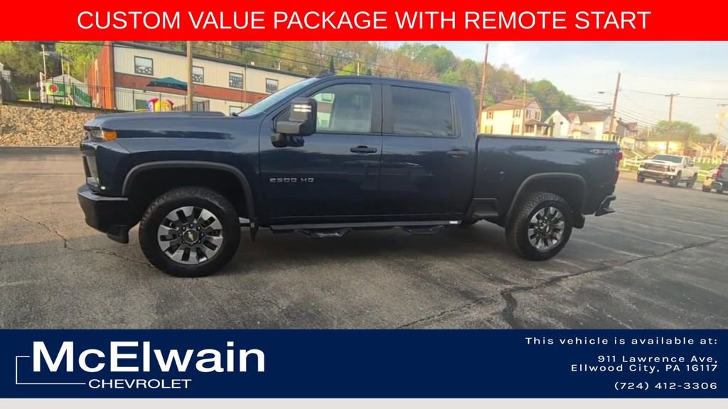 Used 2022 Chevrolet Silverado 2500 Custom w/ Custom Value Package AWD/4WD image 6