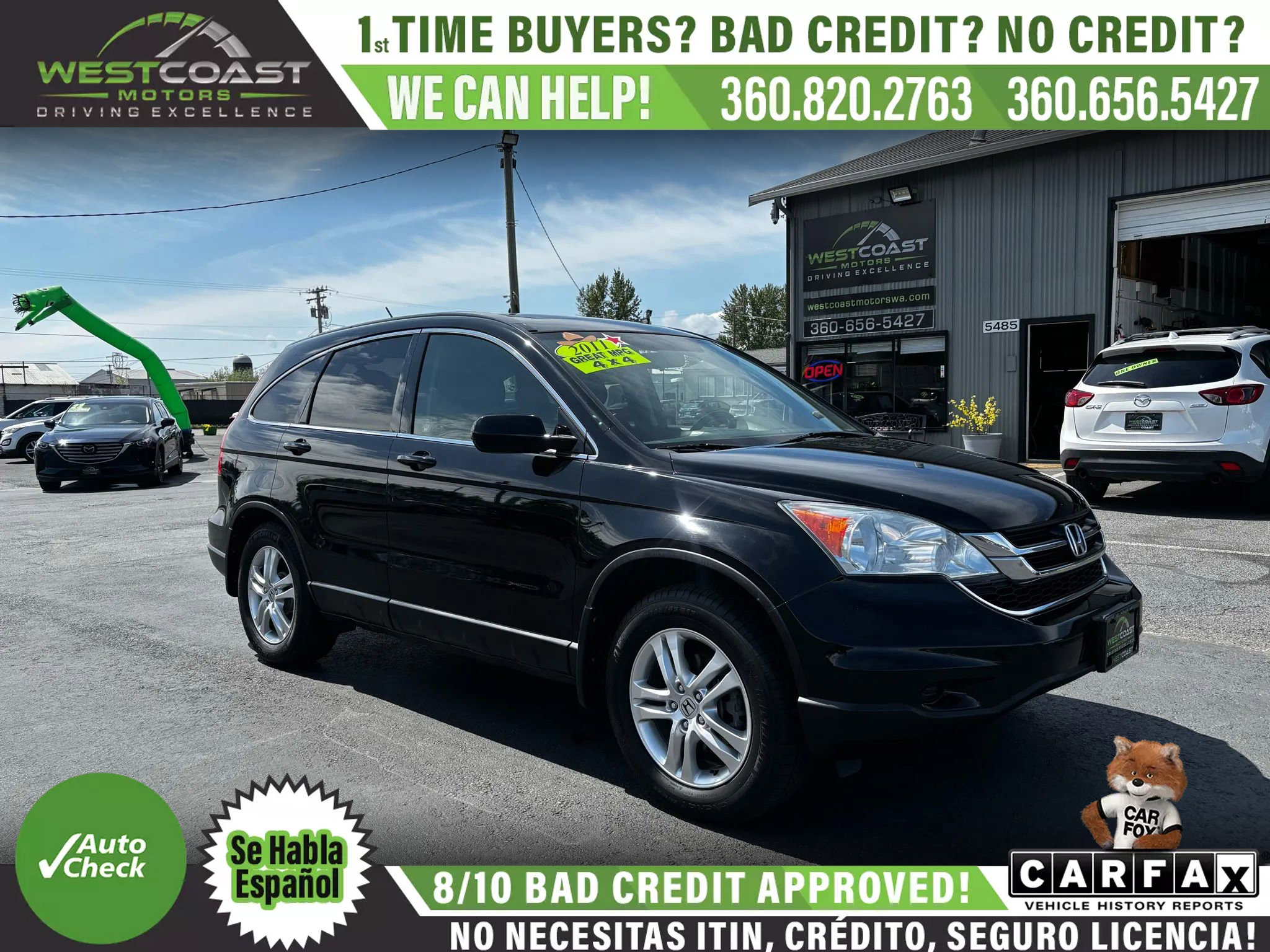 Used 2011 Honda CR-V EX-L