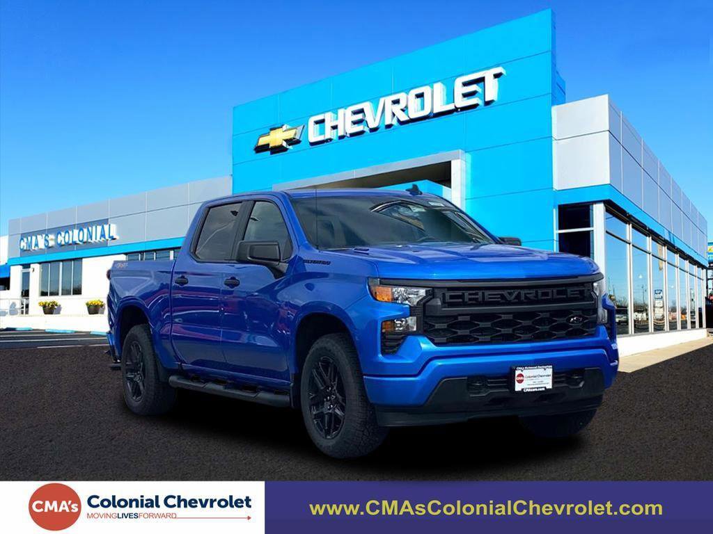 New 2026 Chevrolet Silverado 1500 Custom w/ Turbomax Blackout Package