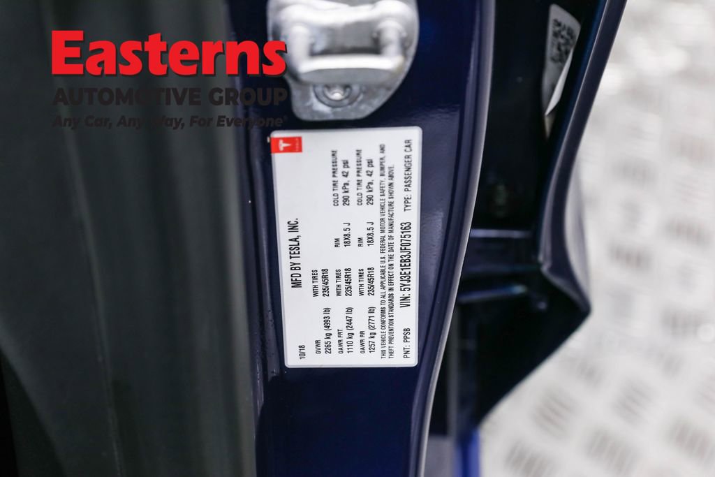 Used 2018 Tesla Model 3 Long Range image 34