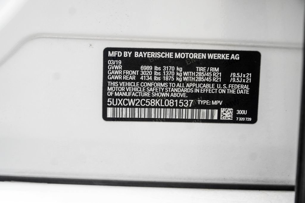 Used 2019 BMW X7 xDrive40i w/ Premium Package AWD/4WD image 49