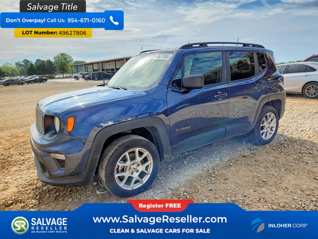 Used 2022 Jeep Renegade Latitude AWD/4WD image 1